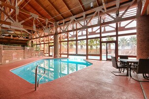 Indoor pool, outdoor pool