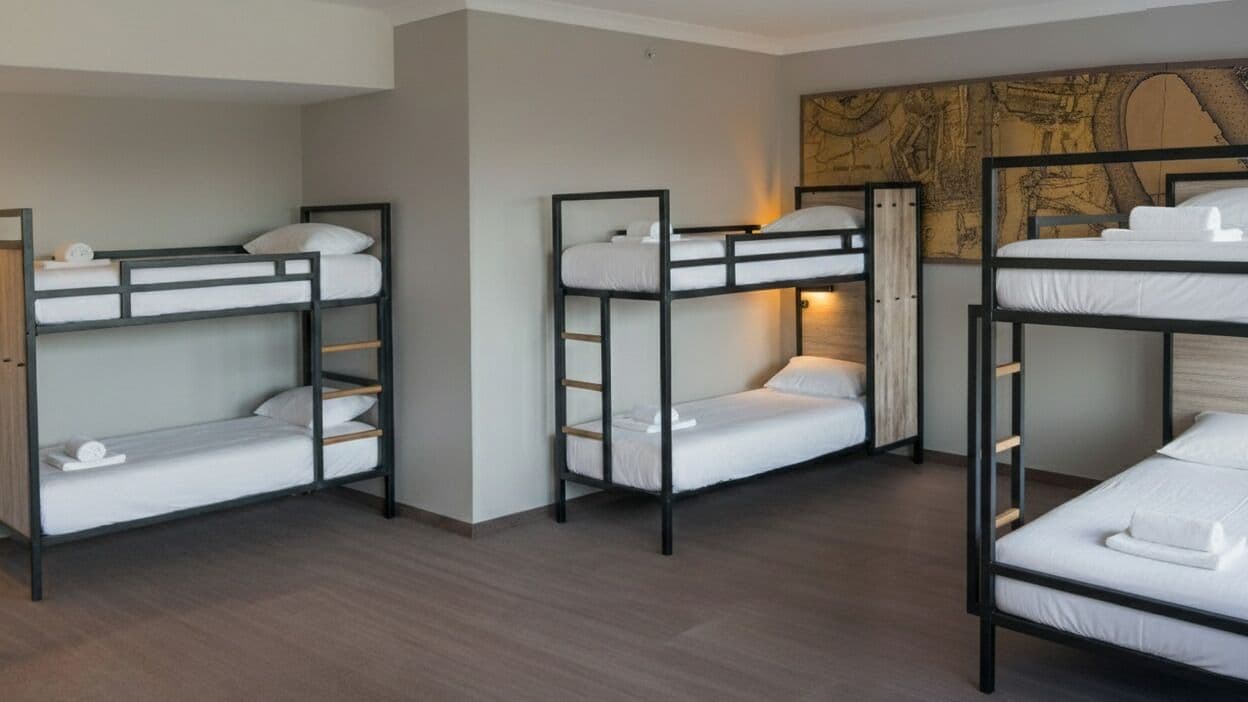 Free WiFi, bed sheets