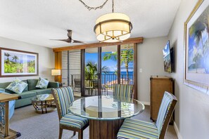 Family Suite, 1 Bedroom | Living area | TV