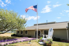 Façade de l’hébergement
