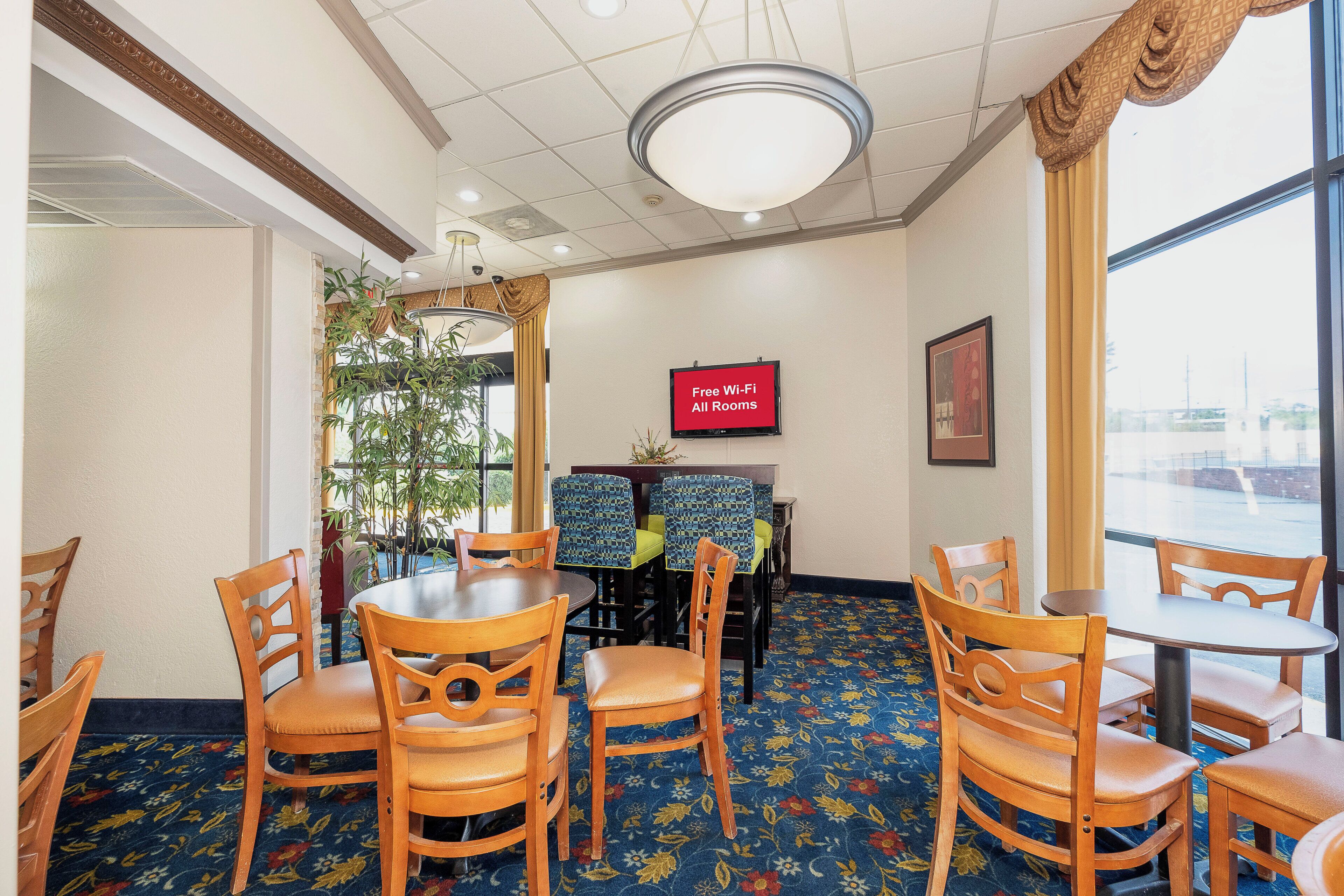 Sala de estar en el lobby
