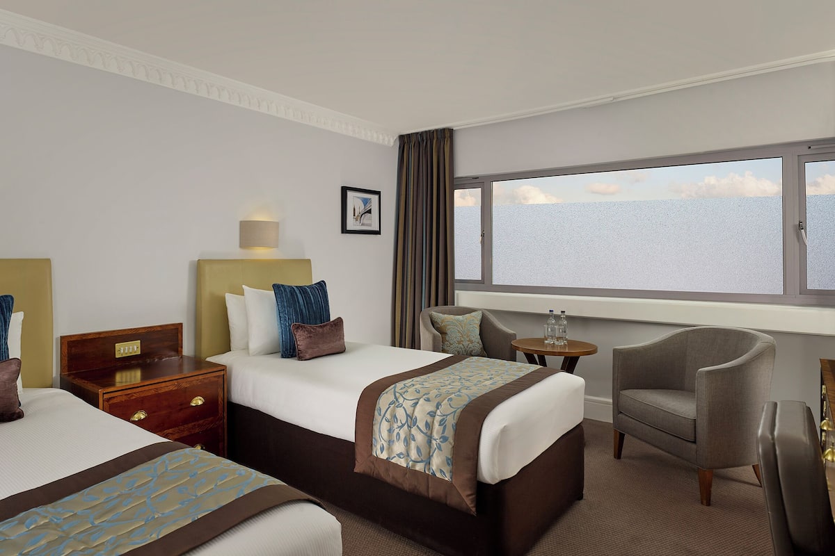 Standard Twin Limited View | Premium bedding, in-room safe, laptop workspace, iron/ironing board