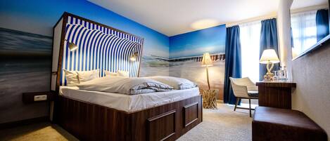 Comfort Room | In-room safe, desk, blackout drapes, soundproofing