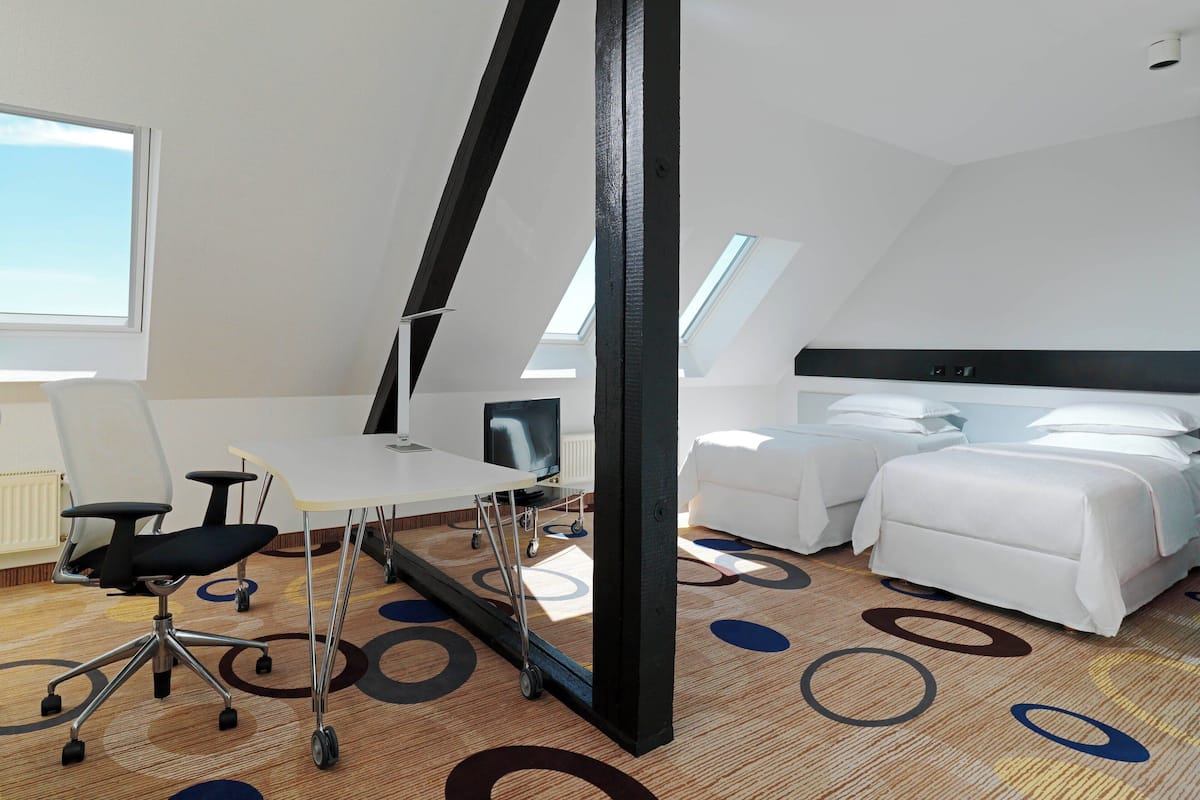 Camera Executive, 2 letti singoli, non fumatori | 1 camera, biancheria da letto di alta qualità, minibar