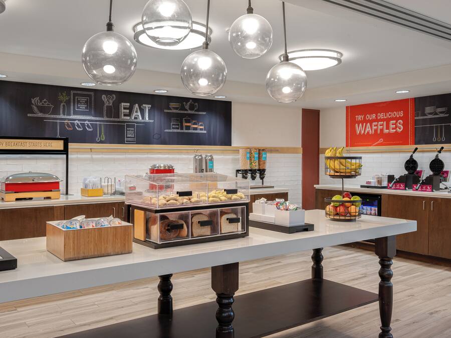 Frokostbuffé er inkludert hver dag