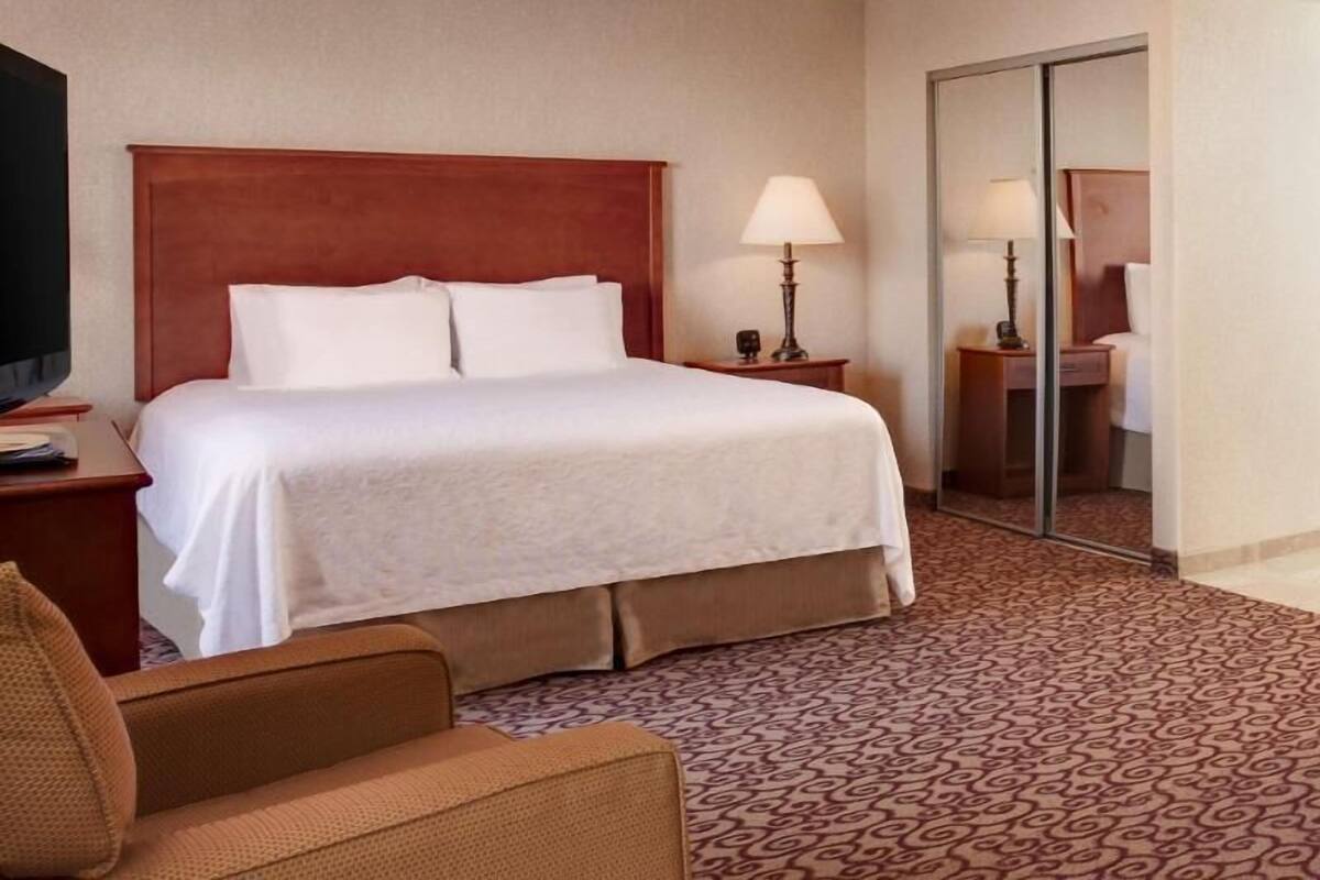 Premium bedding, down comforters, pillowtop beds, desk