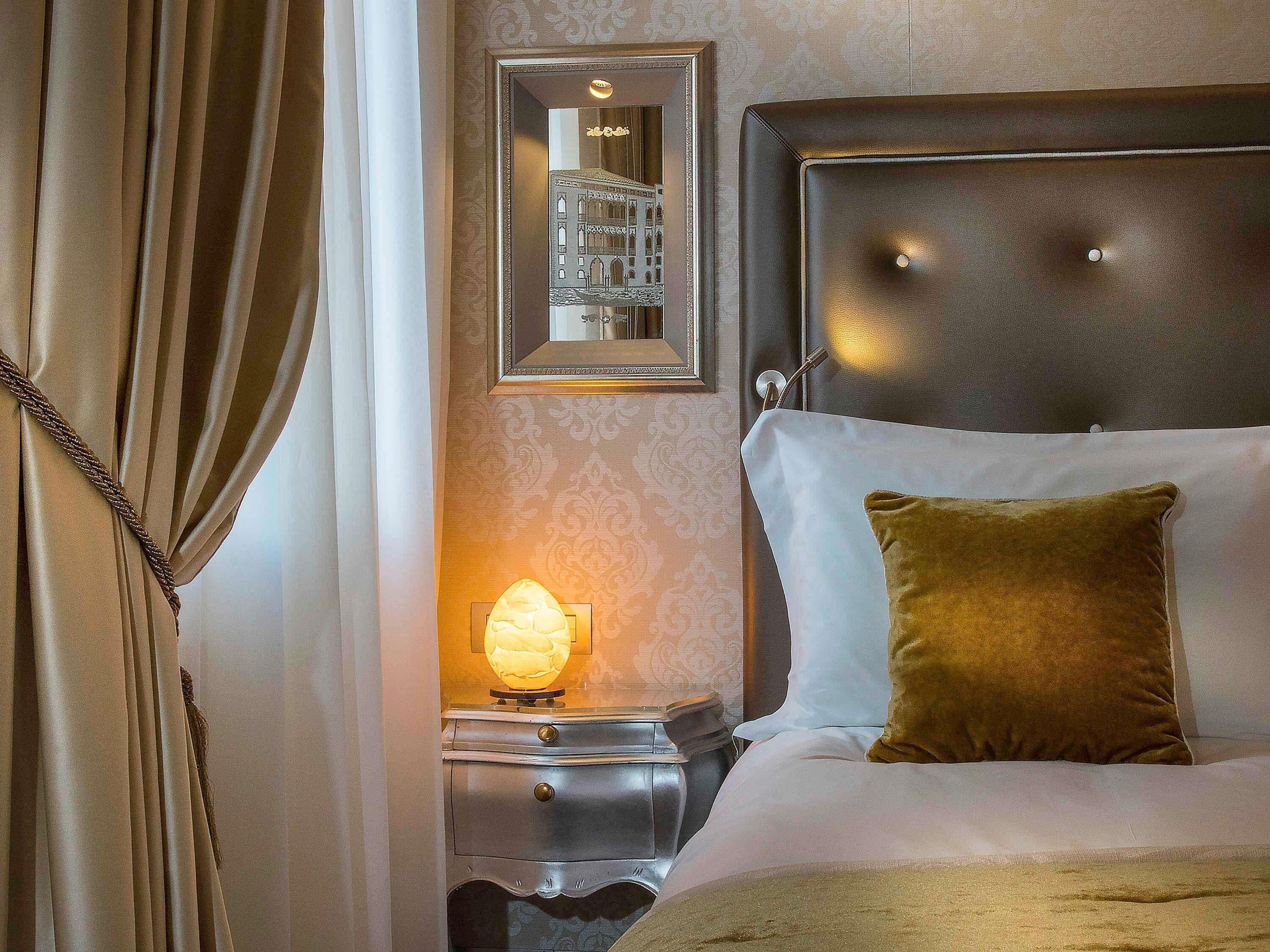 Premium bedding, down duvets, minibar, in-room safe