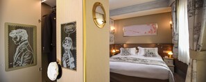 Quarto superior | Roupas de cama premium, edredons de pluma, frigobar, cofres nos quartos