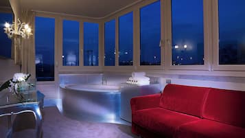 Executive-Suite, 1 King-Bett, Terrasse