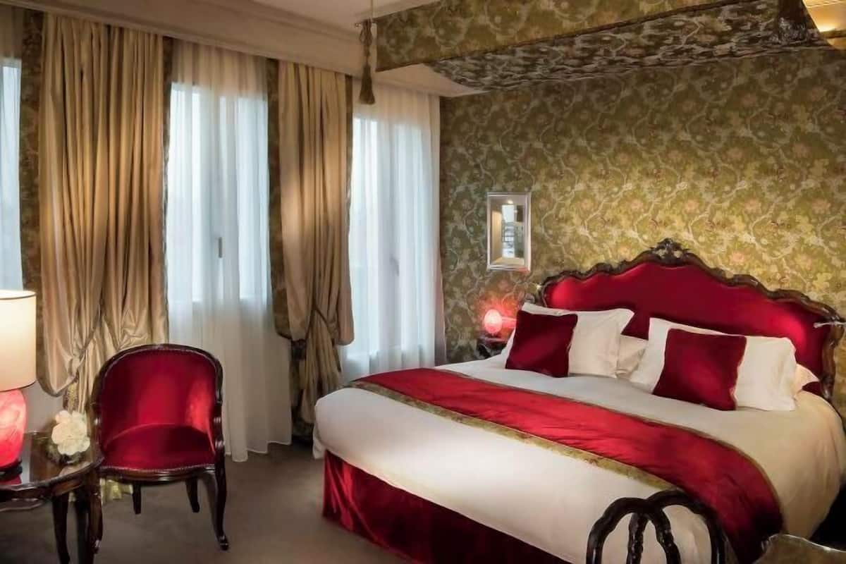 Literie de qualité supérieure, couette en duvet d'oie, minibar