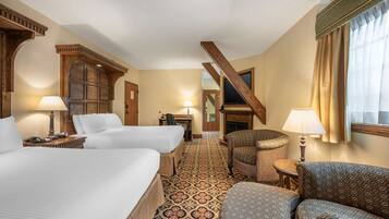 Habitación estándar, 2 camas Queen size, con acceso para personas discapacitadas, para no fumadores | Ropa de cama de alta calidad y caja de seguridad en la habitación