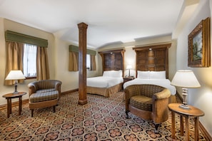 Standard Room, 2 Queen Beds, Non Smoking, Fireplace | Premium bedding, in-room safe, desk, laptop workspace - Best Western Premier Mariemont Inn (Cincinnati)