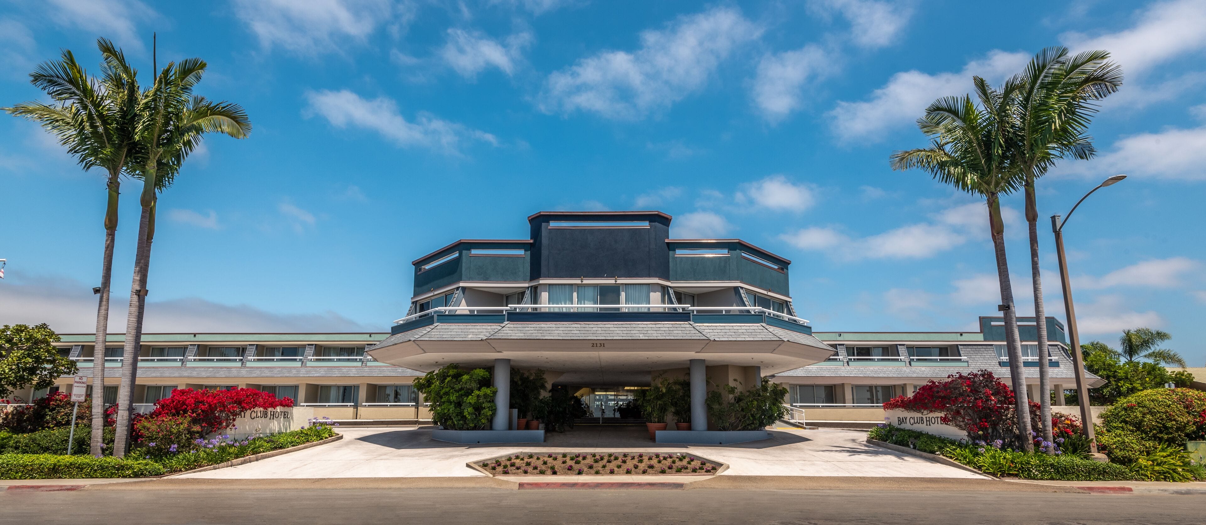 Façade de l’hébergement