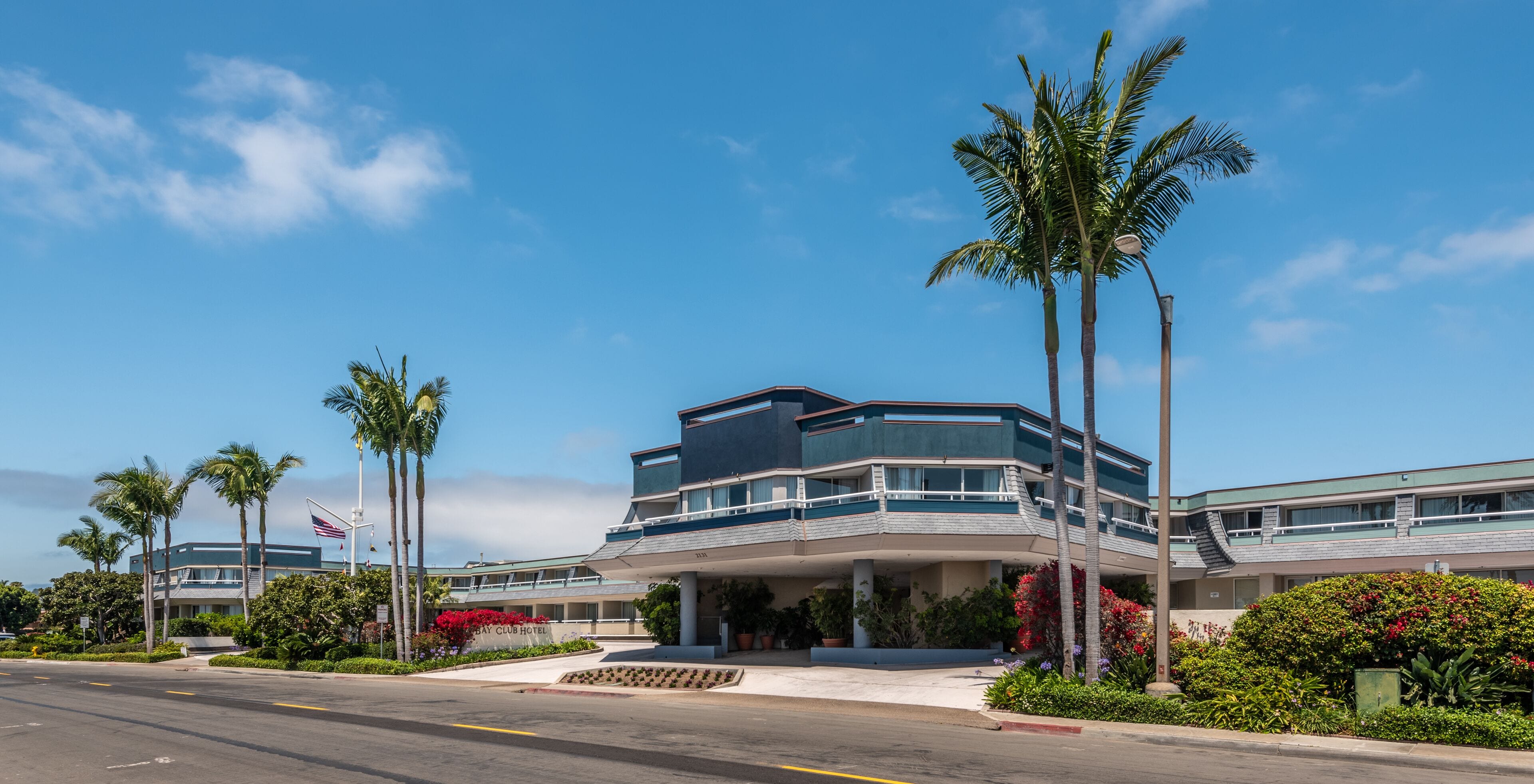 Fassade der Unterkunft