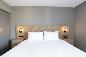 In-room safe, desk, laptop workspace, blackout drapes