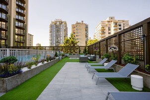 Seasonal outdoor pool