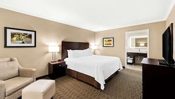 Desk, laptop workspace, iron/ironing board, cots/infant beds