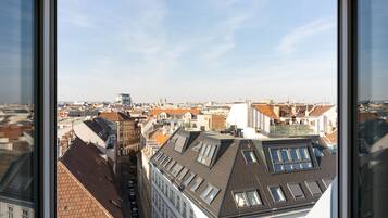 Standardzimmer, 1 King-Bett, Stadtblick (Top Floor) | Ausblick vom Zimmer