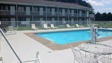 Seasonal outdoor pool