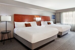 Room, Multiple Beds, Non Smoking | Premium bedding, down comforters, pillowtop beds, in-room safe