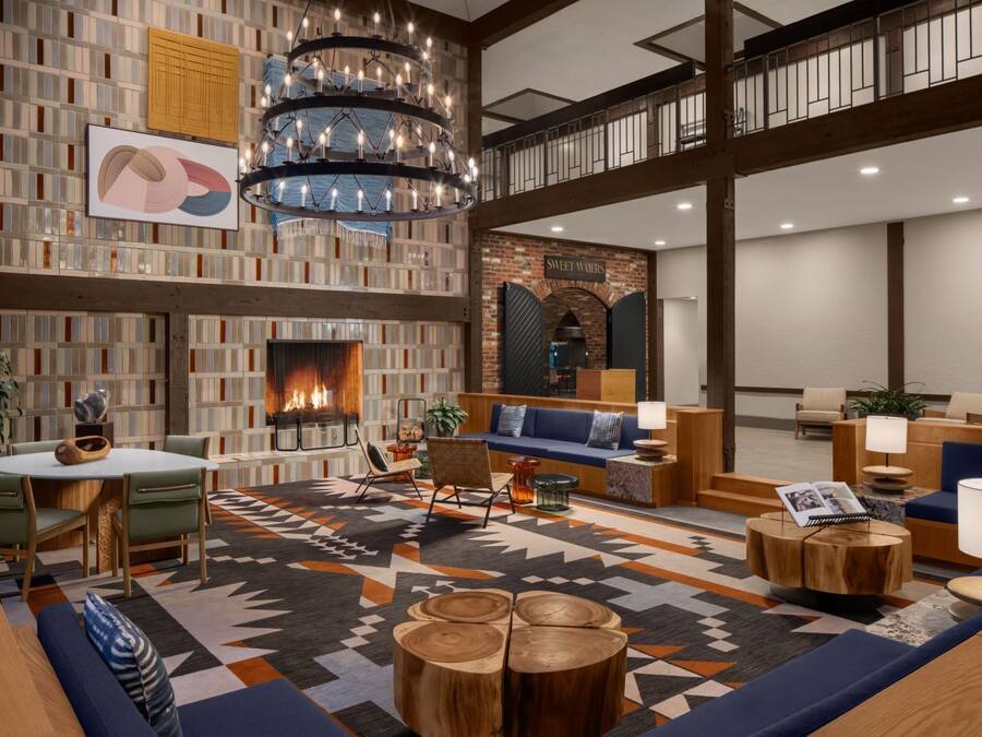 Lobby sitting area