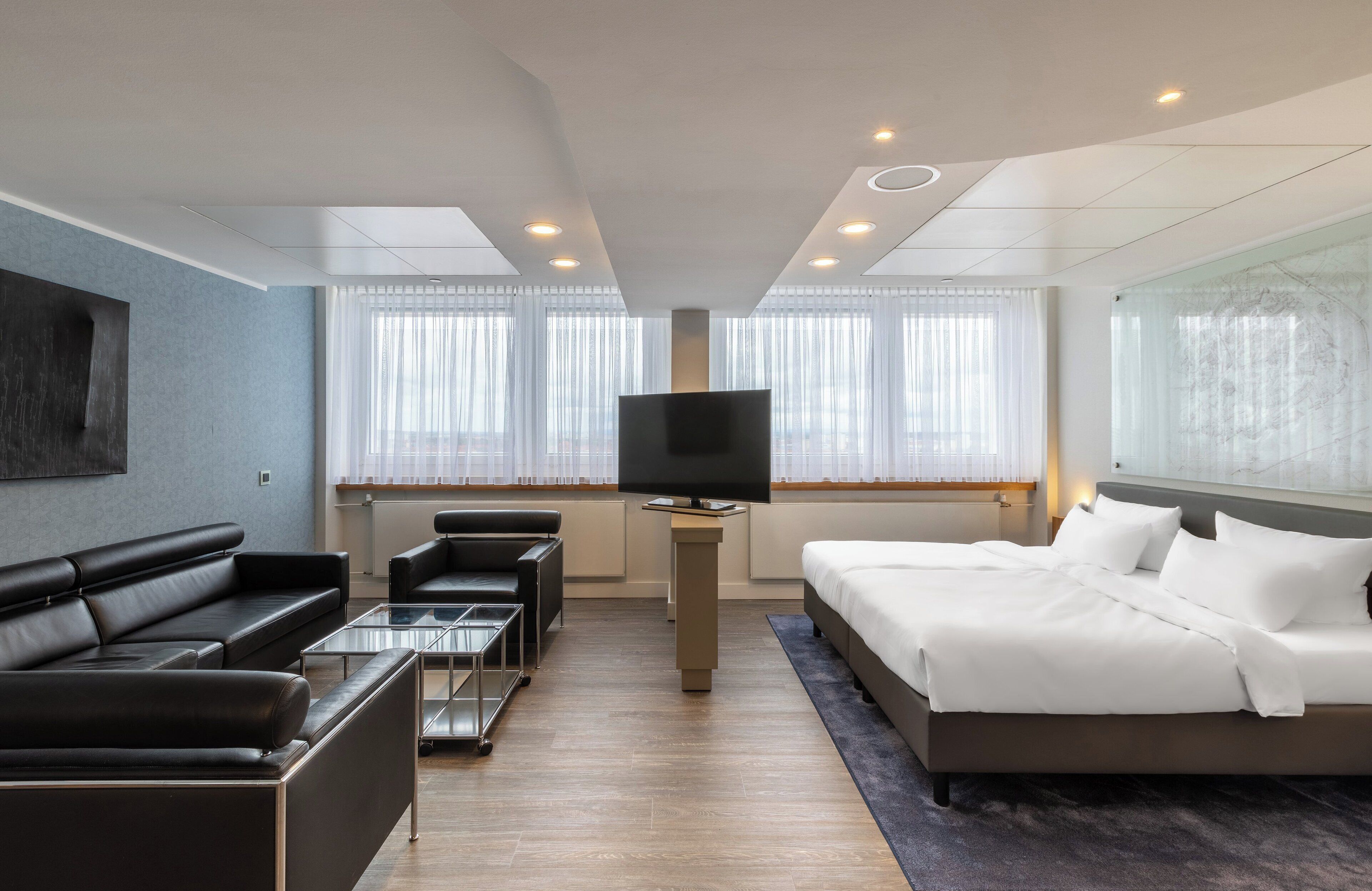 Suite (Heaven) | Sengetøy av topp kvalitet, safe på rommet og skrivebord