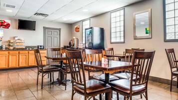 Free daily full breakfast