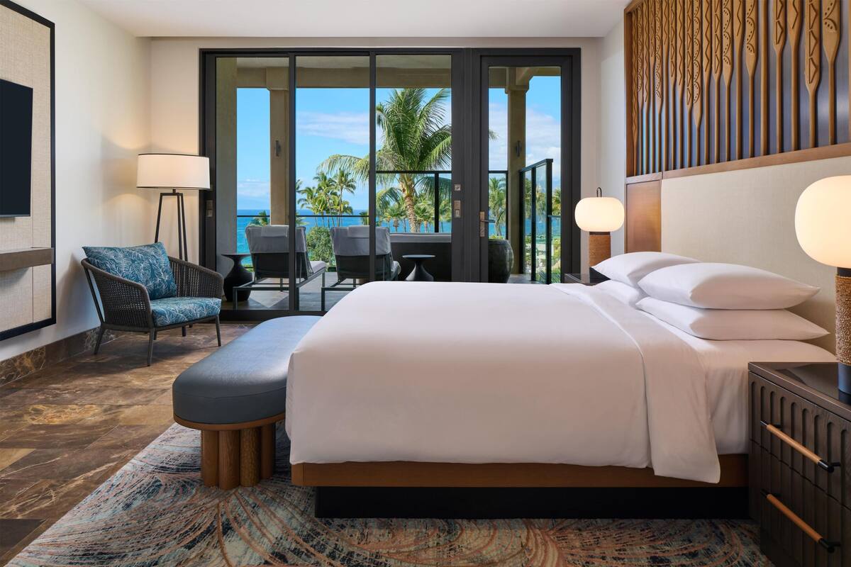 3 Bedroom Villa, Full Ocean View (2 King and 2 Queen Bed) | เครื่องนอนระดับพรีเมียม, ผ้านวมขนเป็ด, มินิบาร์ฟรีบางอย่าง