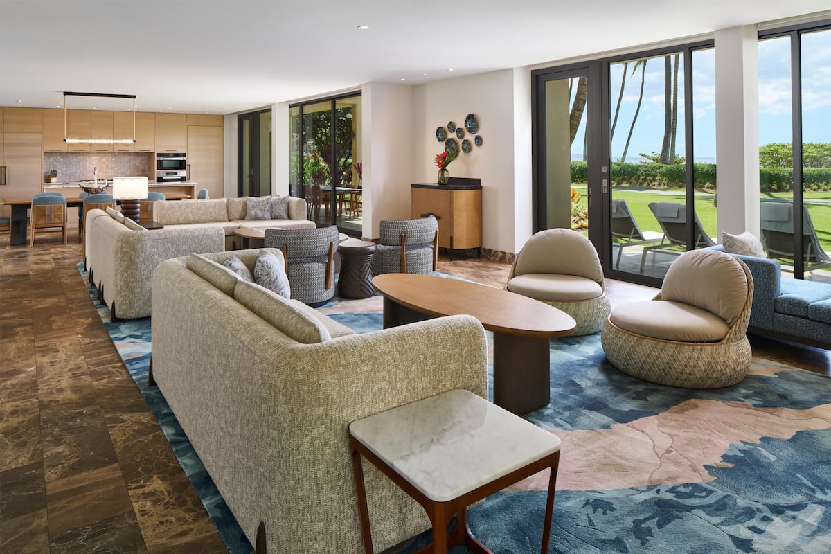 Villa, 4 habitaciones, frente al océano (4 King Beds) | Ropa de cama de alta calidad, edredón y artículos del minibar gratis