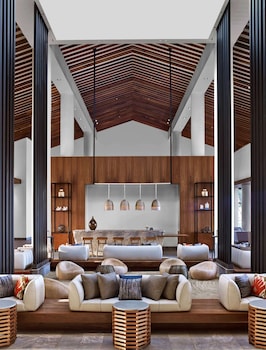 Hotel entrance and lobby at Andaz Maui at Wailea Resort - a concept by Hyatt