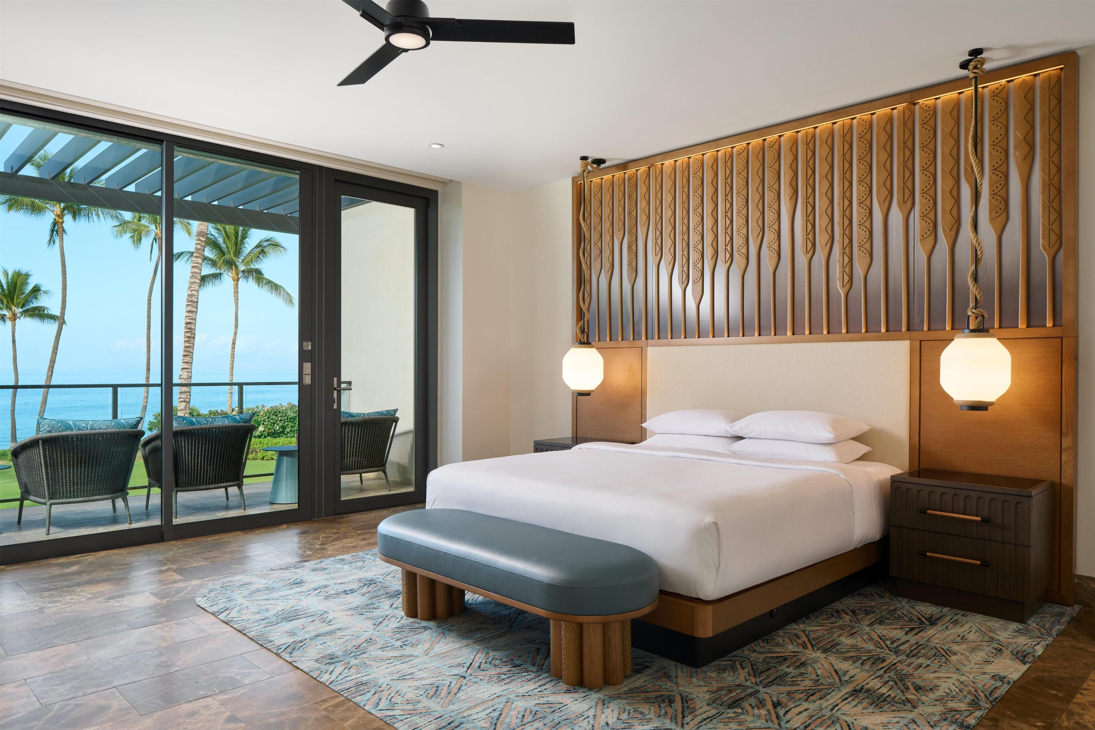 4 Bedroom Villa, Oceanfront (3 King and 1 Queen Bed) | Premium bedding, down comforters, minibar (some free items)