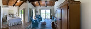 Superior Suite, Ocean View | 1 bedroom, in-room safe, desk, iron/ironing board