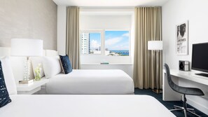 Savvy Double Room | Egyptian cotton sheets, premium bedding, in-room safe, desk