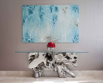 Interior detail at YVE Hotel Miami