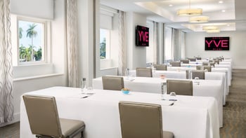 Meeting space at YVE Hotel Miami