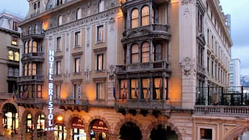 Overnatningsstedets facade