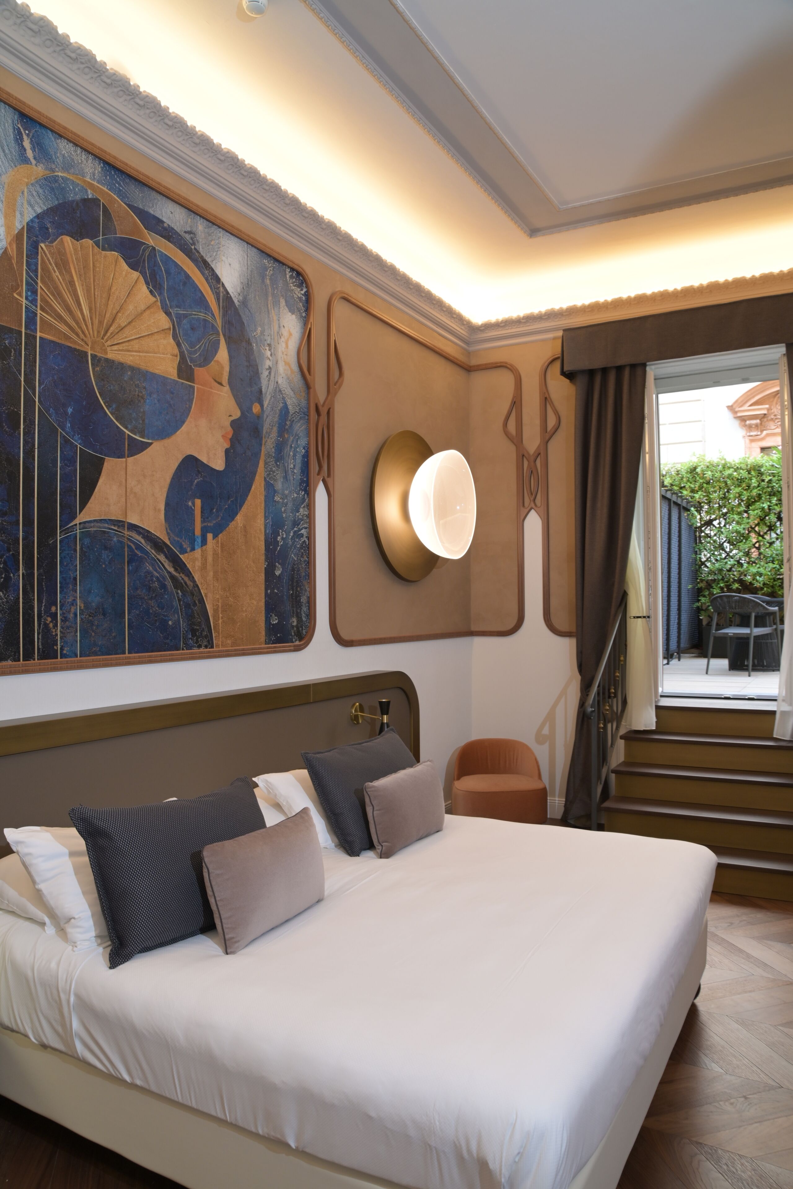 Terrace Junior Suite | Down comforters, minibar, in-room safe, blackout drapes
