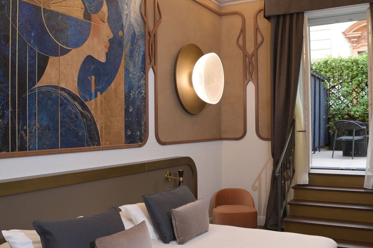 Terrace Junior Suite | Down comforters, minibar, in-room safe, blackout drapes
