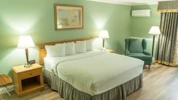 Executive Room, 1 King Bed, Non Smoking | Desk, laptop workspace, blackout drapes, iron/ironing board