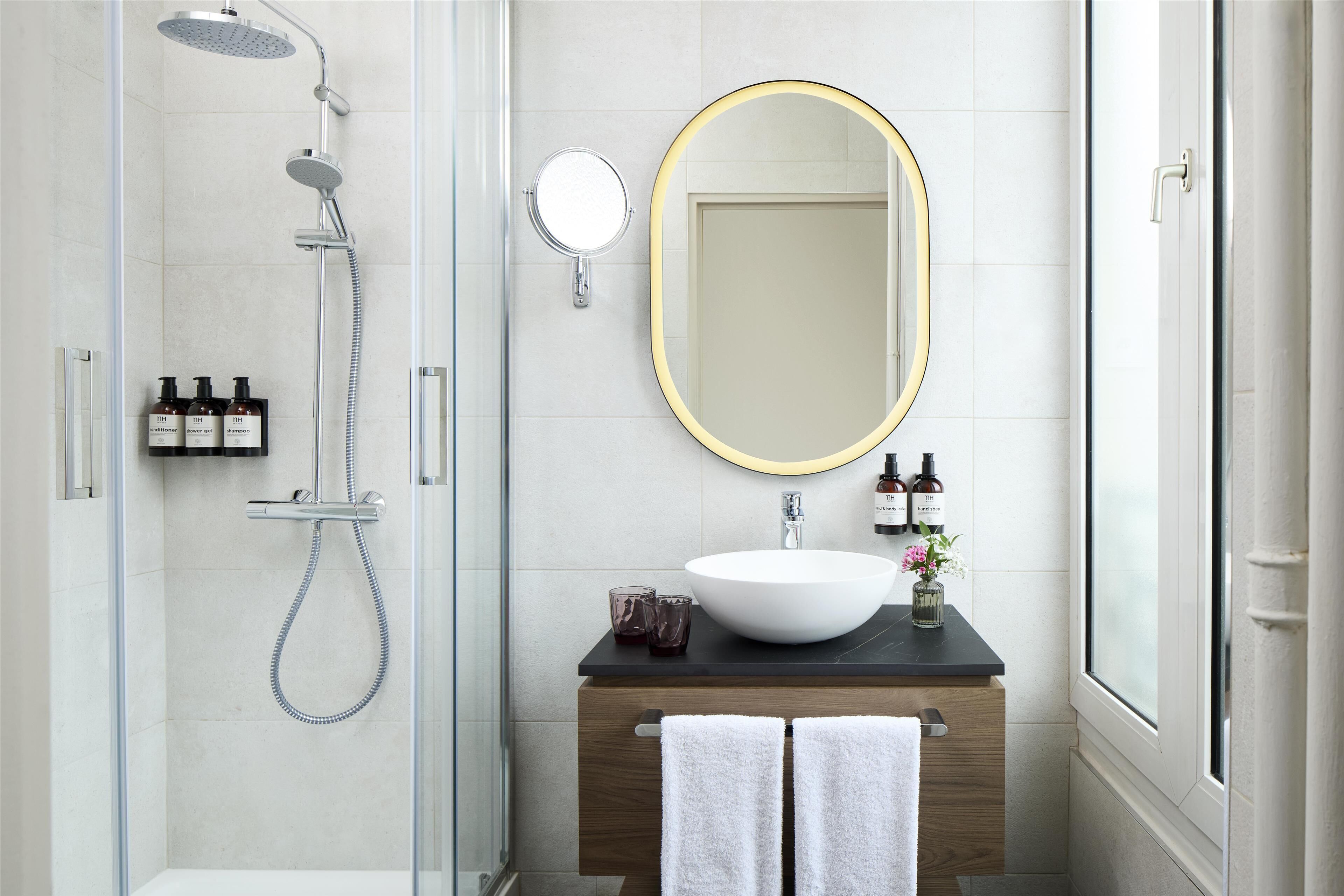 free toiletries, hair dryer, towels, soap