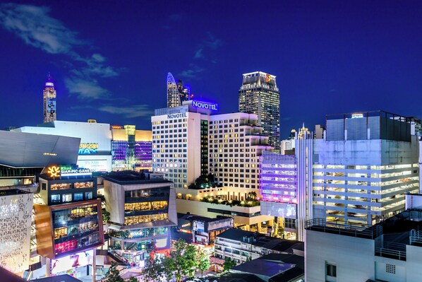 Experience the Novotel's contemporary design and urban location.
