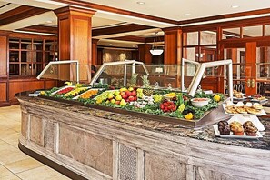 Daily buffet breakfast (USD 17.00 per person)