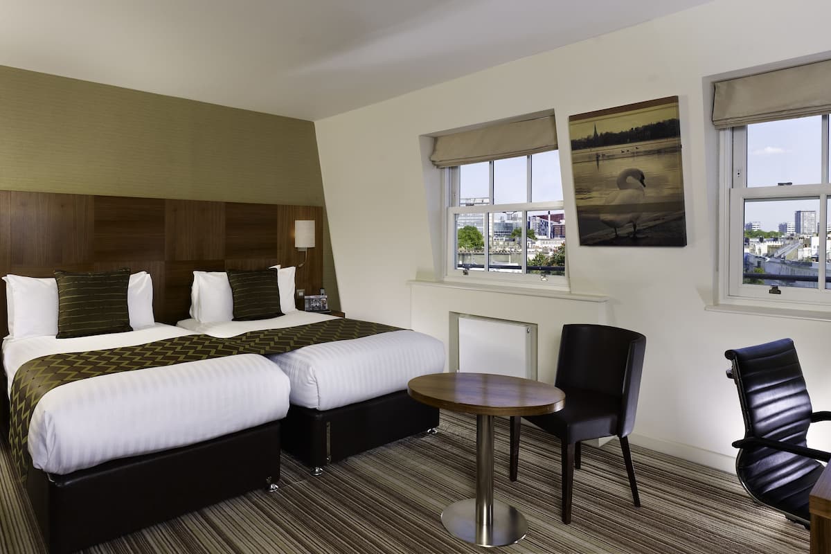 In-room safe, desk, blackout curtains, soundproofing