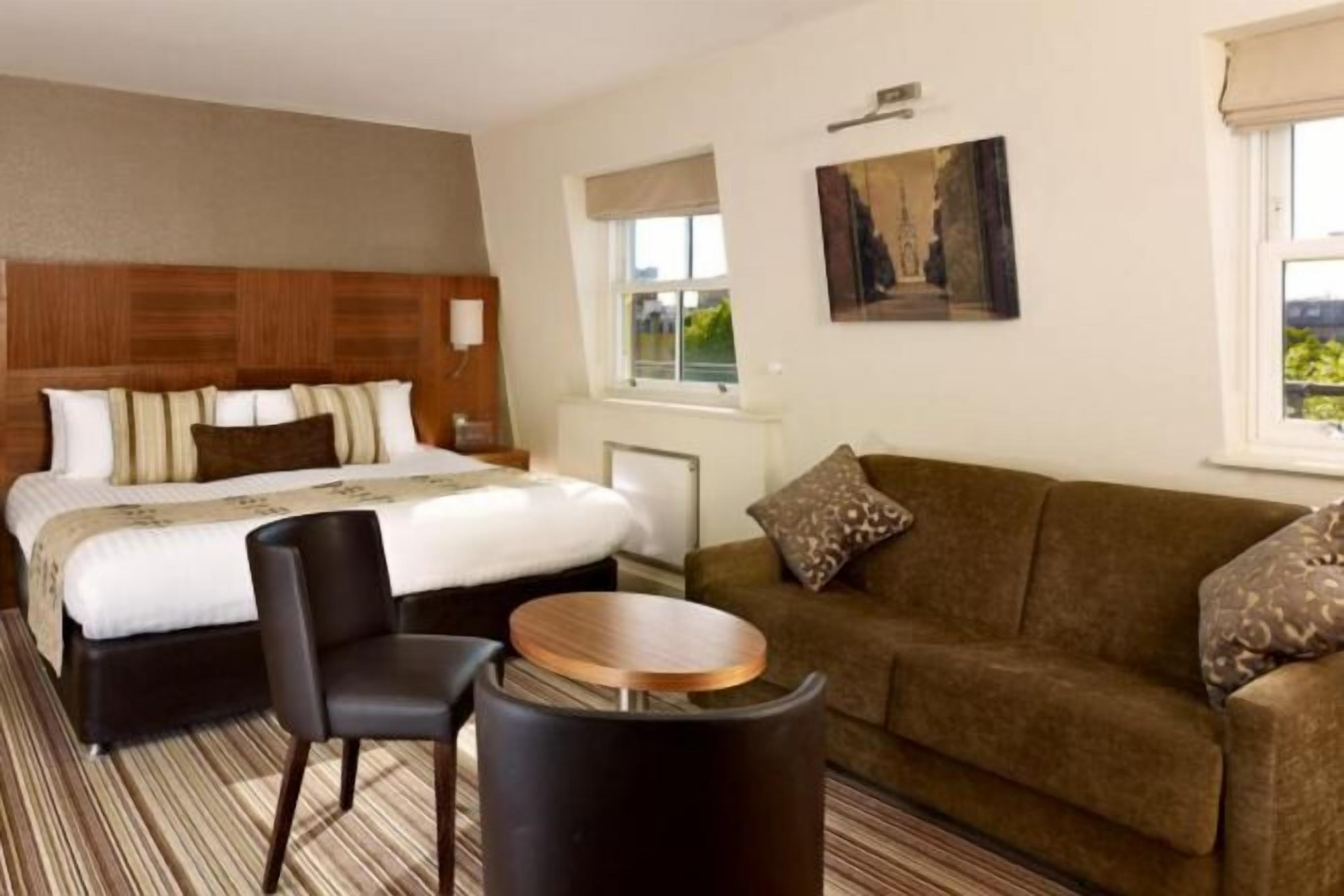 In-room safe, desk, blackout curtains, soundproofing