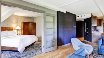 Suite, 1 très grand lit et 1 canapé-lit | Literie de qualité supérieure, surmatelas