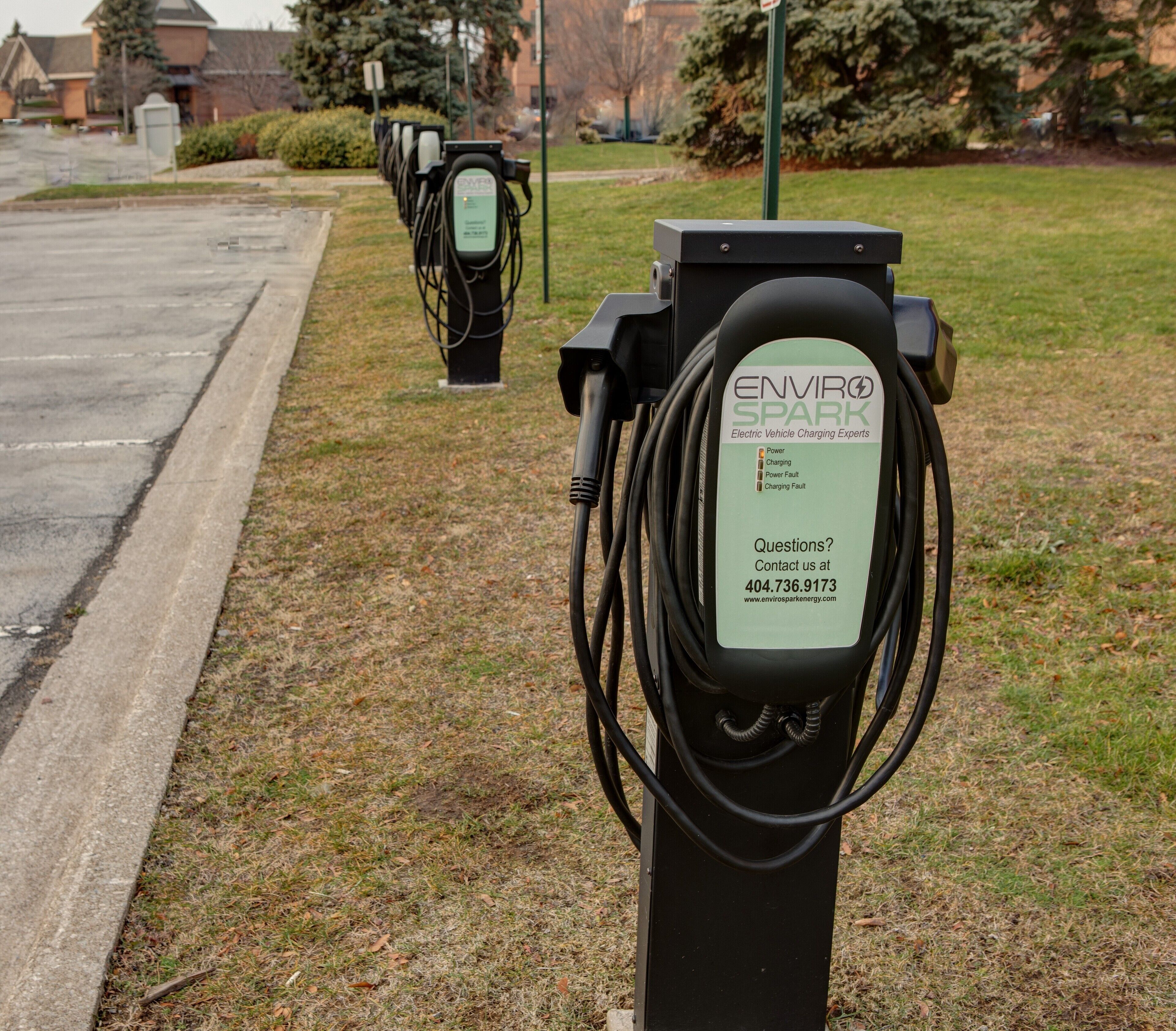 electric vehicle-charging station