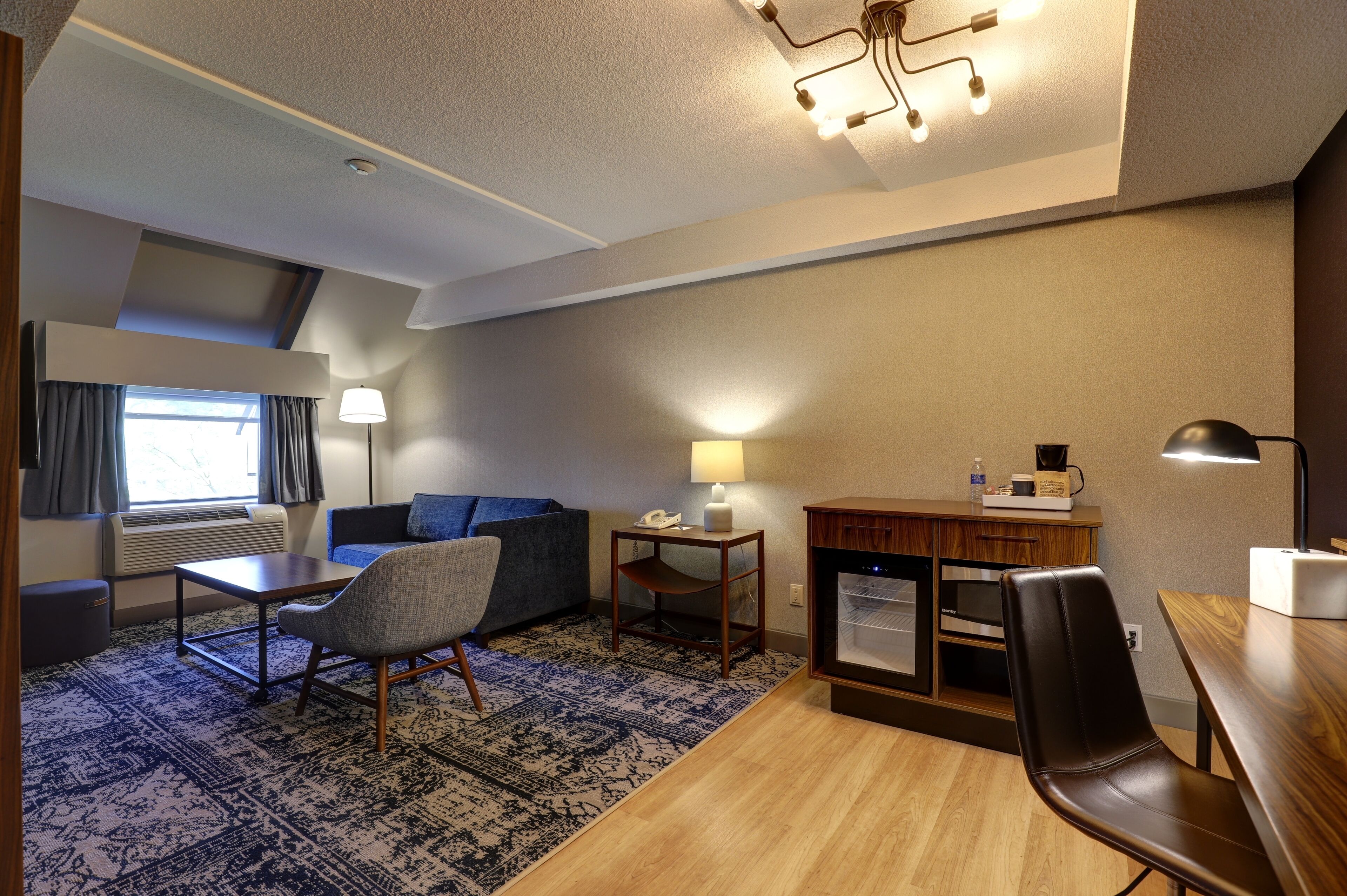 room, 1 king bed with sofa bed, non smoking | living area | 42-inch led tv with cable channels, tv