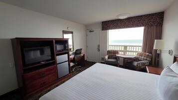 Chambre Standard, 1 très grand lit, vue océan | Vue de la chambre