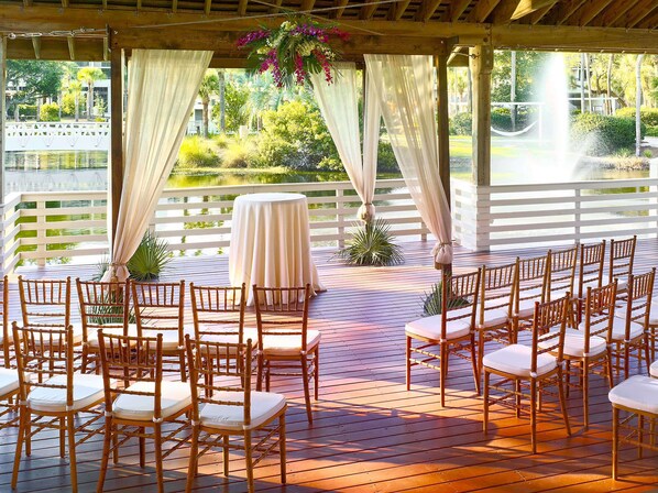 Indoor wedding