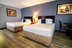 Standard Room, 2 Queen Beds | Desk, laptop workspace, iron/ironing board, free WiFi